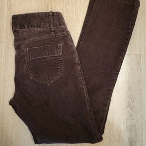 Banana Republic Brown Corduroy Women's Skinny Pants Size 0